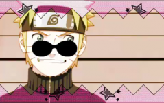 Naruto shippuuden con gli occhiali
